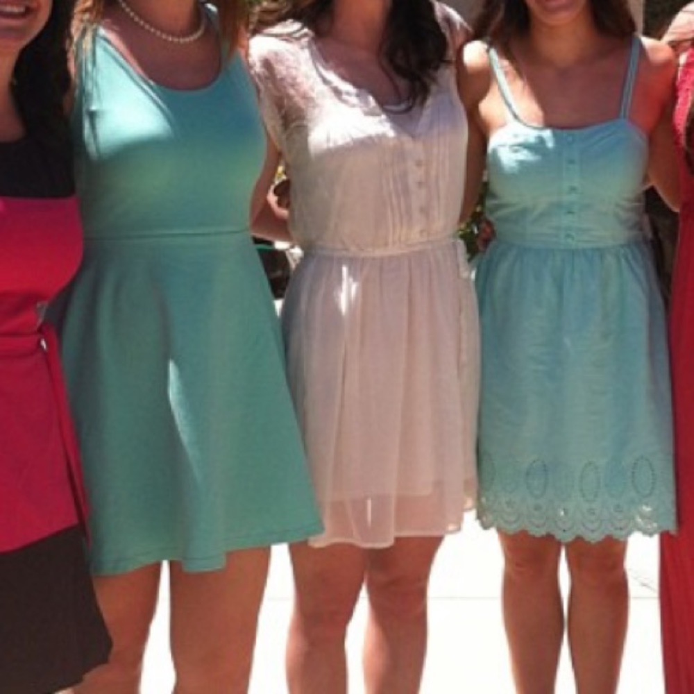 American Eagle Outfitters short-Sleeve Lace Dress